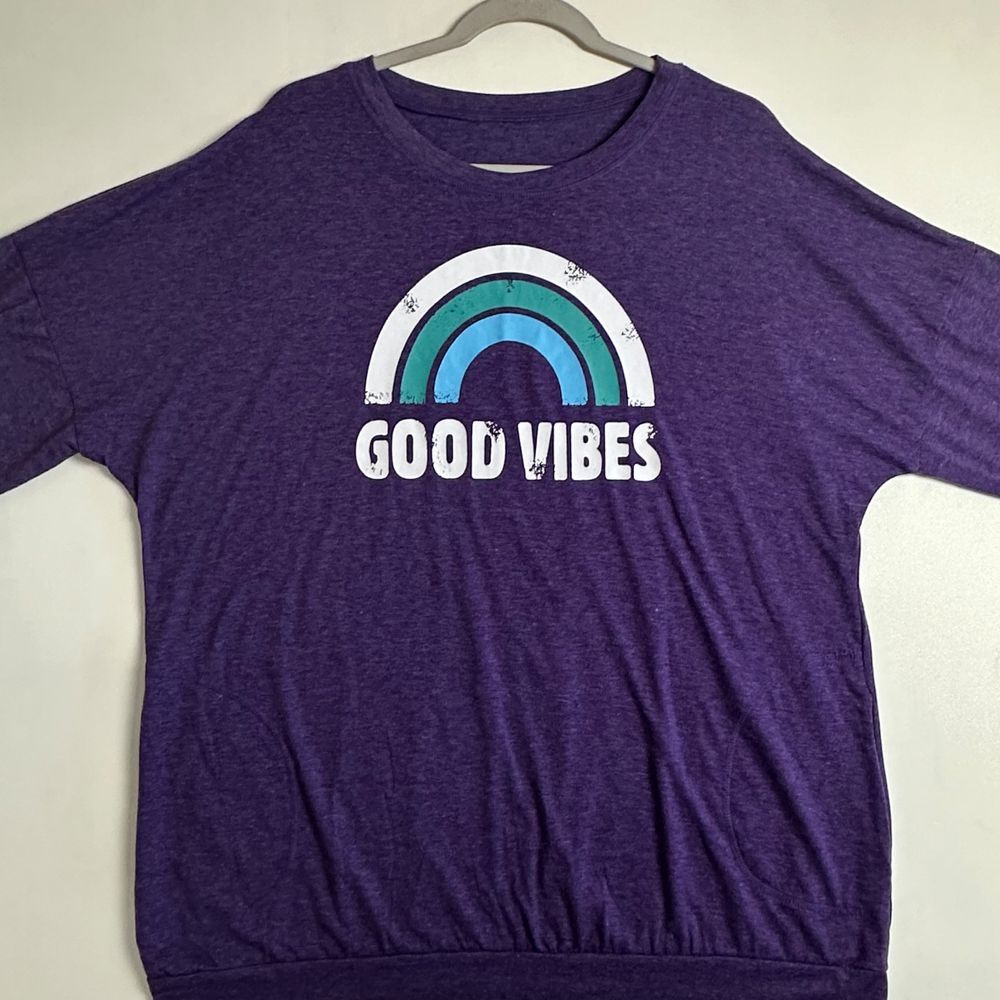 No Brand Men's Good Vibes Side Pocket Sweatshirt‎ Medium